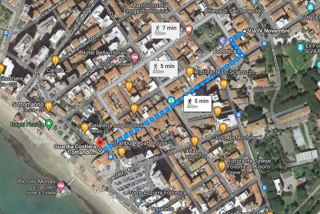 Puzzle Al Mare Apartment Follonica 0*,  Italy